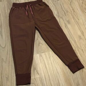 Oobe hydrovent burgundy red women’s joggers XS
